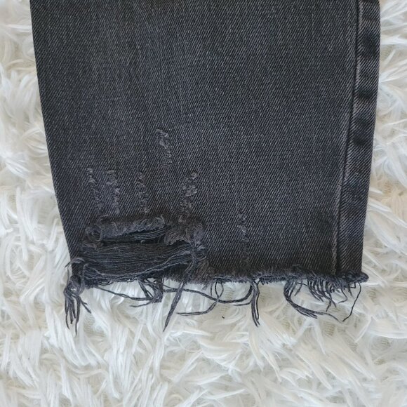 We The Free High Rise 100% Cotton Distressed Jeans - Size 29 - Picture 5 of 13